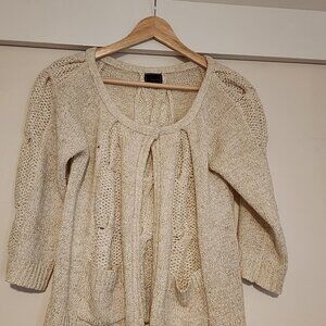 Sparkly One Button Cardigan NWOT